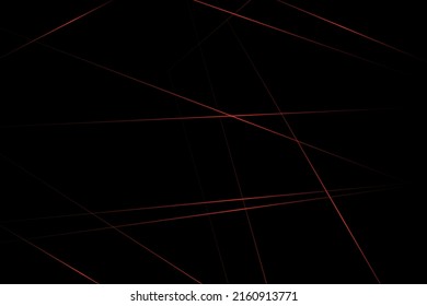 Abstract black with red lines, triangles background modern design. Vector illustration EPS 10.