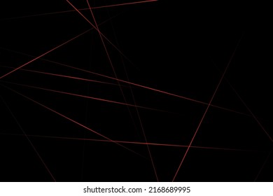 Abstract black with red lines, triangles background modern design. Vector illustration EPS 10.