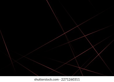 Abstract black with red lines, triangles background modern design. Vector illustration EPS 10.