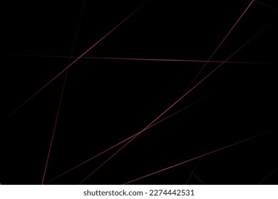 Abstract black with red lines, triangles background modern design. Vector illustration EPS 10.