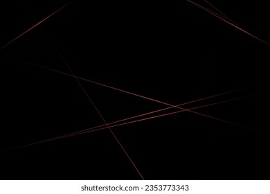 Abstract black with red lines, triangles background modern design. Vector illustration EPS 10.