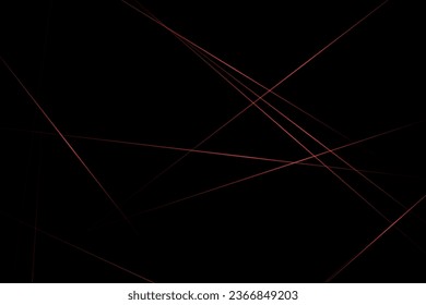Abstract black with red lines, triangles background modern design. Vector illustration EPS 10.
