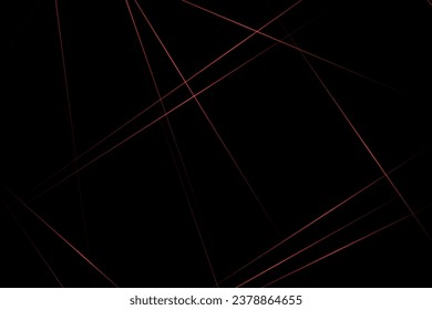 Abstract black with red lines, triangles background modern design. Vector illustration EPS 10.