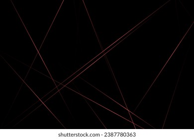 Abstract black with red lines, triangles background modern design. Vector illustration EPS 10.