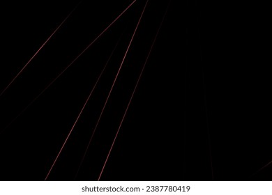 Abstract black with red lines, triangles background modern design. Vector illustration EPS 10.