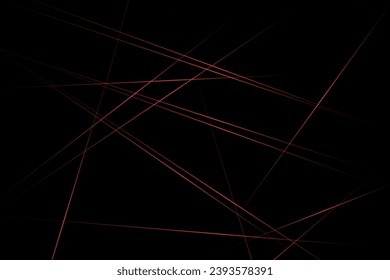 Abstract black with red lines, triangles background modern design. Vector illustration EPS 10.