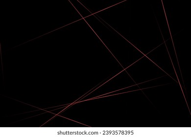 Abstract black with red lines, triangles background modern design. Vector illustration EPS 10.