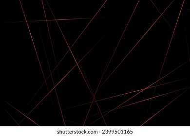 Abstract black with red lines, triangles background modern design. Vector illustration EPS 10.