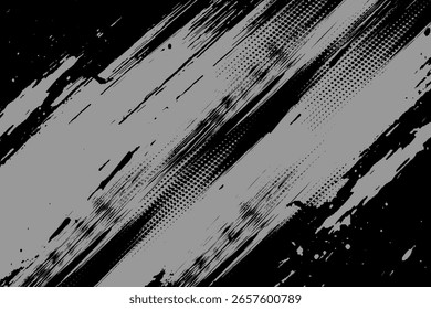 abstrakter schwarz-roter Kratzrahmen Grunge Zeichnungsstruktur auf weißem Hintergrund