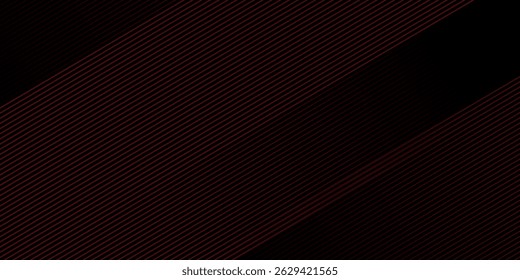 Abstract black and red stripes line gradient background for backdrop or presentation