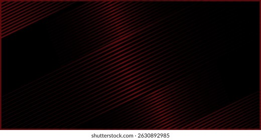 Abstract black and red stripes line gradient background for backdrop or presentation
