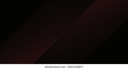 Abstract black and red stripes line gradient background for backdrop or presentation