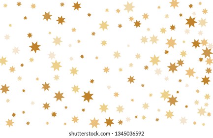 Abstract black and red stylish background of falling stars on white paper. Pattern for Christmas and New Year card, invitation for dinner, paper packaging. Vector illustration, EPS 10.