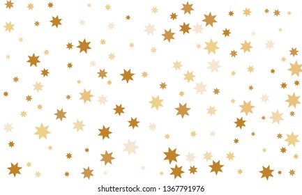 Abstract black and red stylish background of falling stars on white paper. Pattern for Christmas and New Year card, invitation for dinner, paper packaging. Vector illustration, EPS 10.