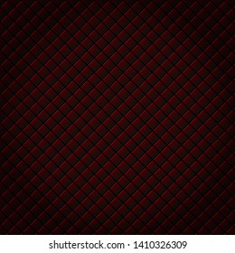 Abstract black and red subtle lattice square pattern background and texture. Luxury style. Repeat geometric grid. vector illustration