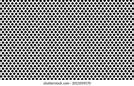Abstract Black Rhombus Pattern Background