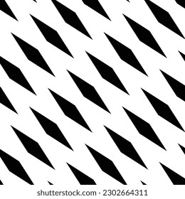 ilustración abstracta del patrón rhombus negro.