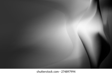 abstract black satin silk background vector