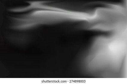 abstract black satin silk background vector