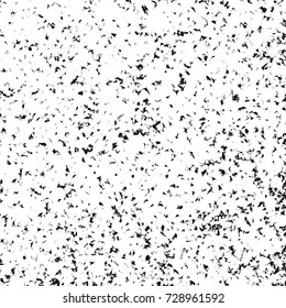 Abstract black shapes and lines with deformation effect