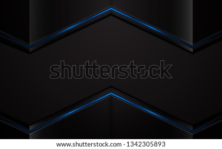 abstract black sharp pattern sports deisgn concept background eps 10 vector