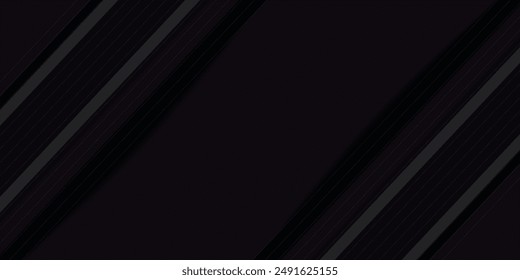 abstracto negro y plateado gris claro con degradado blanco es superficie con textura de metal Plantilla líneas suaves tecnología negro oscuro fondo diagonal.