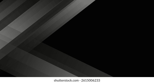 abstract black and silver are light gray with white the gradient is the surface with templates metal texture soft lines tech diagonal background black dark sleek clean modern.