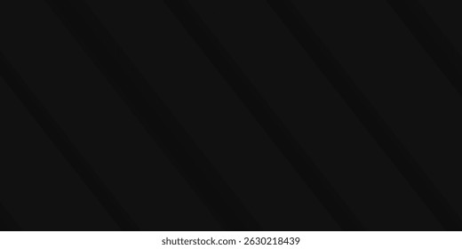 El negro abstracto y el plateado son de color gris claro con blanco El degradado es la superficie con Plantillas de textura metálica Líneas suaves Tecnología de fondo diagonal Negro Oscuro Elegante Limpio Moderno.
