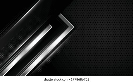 abstract black and silver wallpaper design