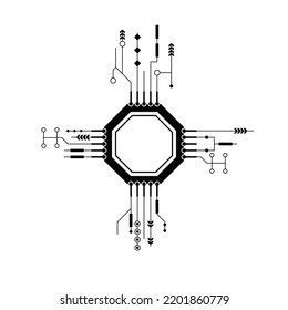 5,649 Computer Processor Sketch Images, Stock Photos & Vectors ...