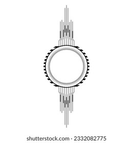Resumen Cpu De Línea Simple Negra, Computadora, Elemento De Esquema De Doodle Tecnológico Esbozo De Estilo De Diseño Aislado En Fondo Blanco Ilustración