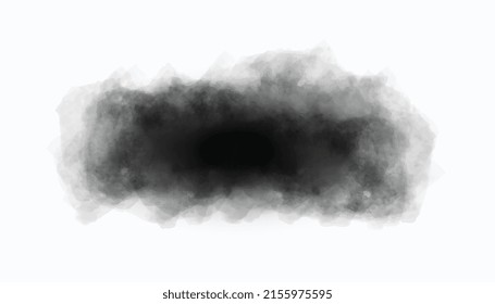 abstract black smoke grunge watercolor background