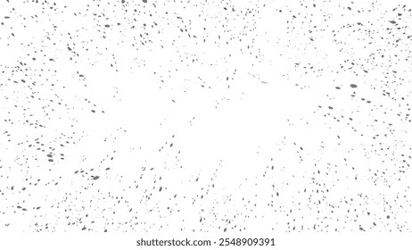 Textura Abstractas de salpicaduras negras sobre fondo blanco. Grunge