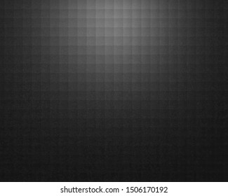 Abstract black square pattern texture background. Empty background with spotlight effect. Geometric shapes. vector illustration.