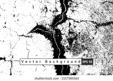 Abstract Black stamp distress rough vector background. Black grunge texture for background
