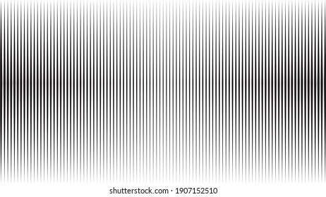 Abstract Black  Striped Background . Vector