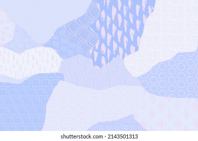 Abstract black strokes, Hand sketched Vector Pattern. Abstract background in geometric style. Abstract multicolored geometric pattern	
