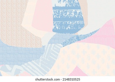 Abstract black strokes, Hand sketched Vector Pattern. Abstract background in geometric style. Abstract multicolored geometric pattern	
