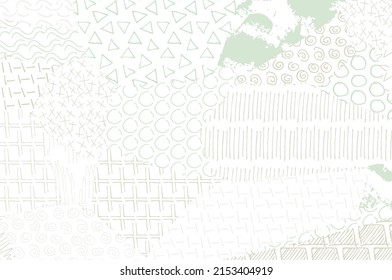 Abstrakte schwarze Striche, handgezeichnete Vektormuster. Retro abstraktes Muster im geometrischen Stil. Abstraktes, mehrfarbiges geometrisches Muster.	
