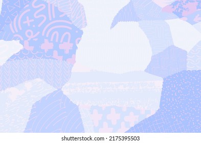 Resumen de trazos negros, patrón vector esbozado por la mano. Patrón abstracto retro en estilo geométrico. Resumen de patrón geométrico multicolor.	
