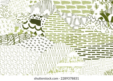 Abstract black strokes, Hand sketched Vector Pattern. Retro abstract pattern in geometric style. Abstract multicolored geometric pattern.	
