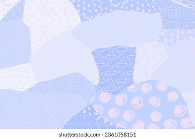 Abstract black strokes, Hand sketched Vector Pattern. Retro abstract pattern in geometric style. Abstract multicolored geometric pattern.	
