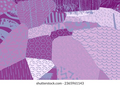 Abstract black strokes, Hand sketched Vector Pattern. Abstract background in geometric style. Abstract multicolored geometric pattern	
