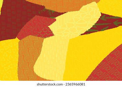 Abstract black strokes, Hand sketched Vector Pattern. Abstract background in geometric style. Abstract multicolored geometric pattern	
