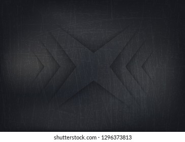 Abstract black technology concept design