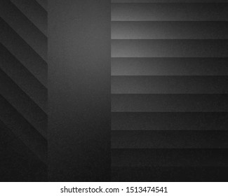 Fondo de textura negra abstracta. Textura de líneas. Color oscuro. Fondo vacío con efecto de foco. ilustración vectorial.