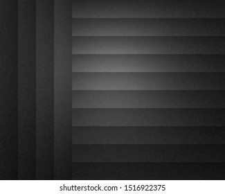 Abstract black texture background. Vertical and Horizontal lines texture. Dark color. Empty background with spotlight effect. vector illustration.