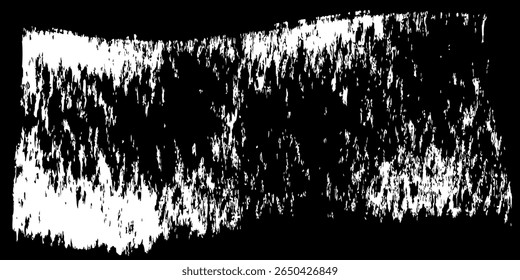Abstrakte schwarze Textur mit ungleichmäßigen Pinselstrichen. 10 EPS