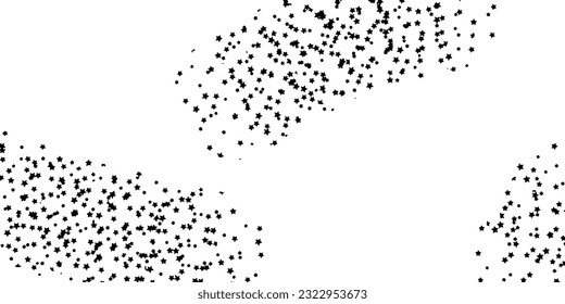 Abstrakte schwarze Textur. Vektorhintergrund. Sterne