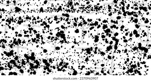 Abstract black texture. Vector background. Spots, blots, dots	
